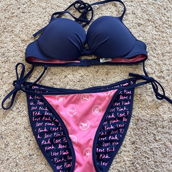 NEW - Victoria’s Secret PINK Bikini - Reversible - Picture 5 of 5